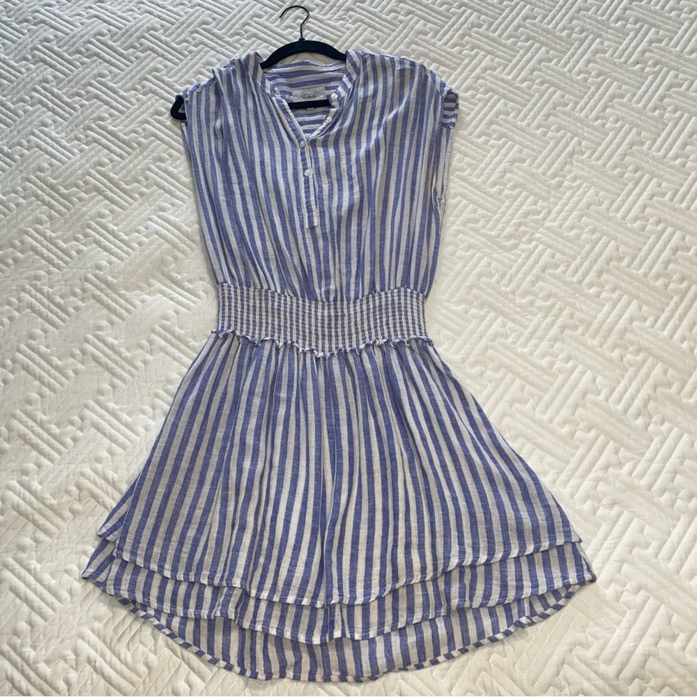 Rails Angelina Boracay Stripe Dress Women’s Small Blue White - Picture 5 of 9